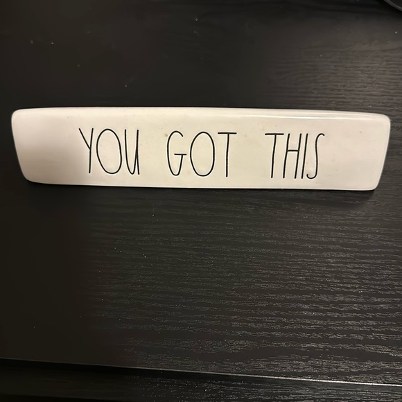 Rae Dunn Other - Rae Dunn You Got This Desk Plaque Paperweight
